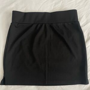 Black Mini Skirt from Cider